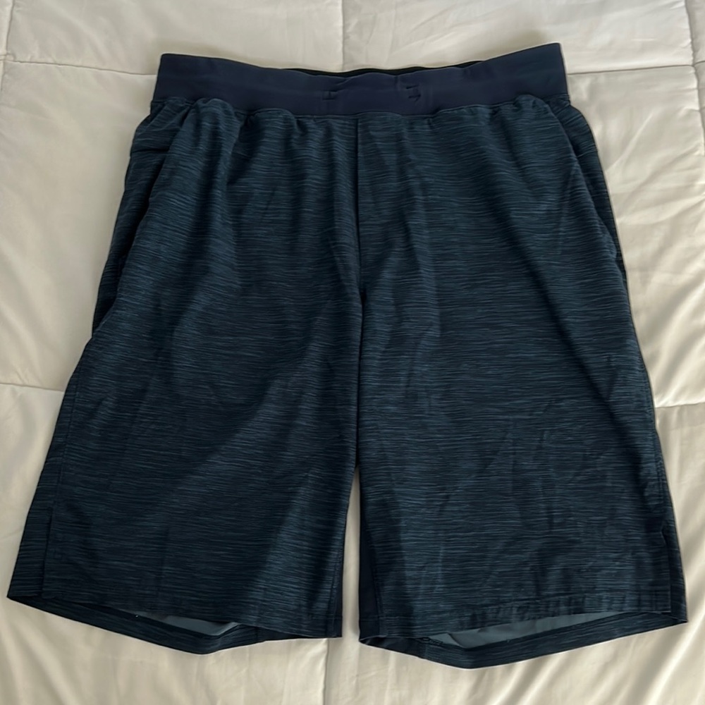 Lululemon Pace Breaker Linerless Shorts Heather Blue Men's Large